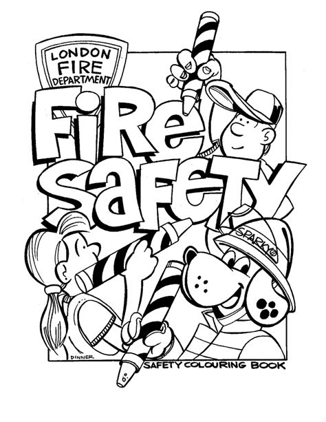 Fire Colouring Pages Clipart Best
