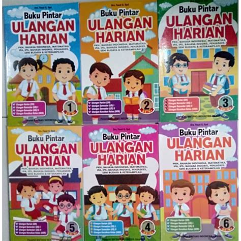 Jual Buku Pintar Ulangan Harian Kelas 1 2 3 4 5 6 Sd Shopee Indonesia