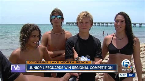 Junior Lifeguards Win Regional Competition Youtube