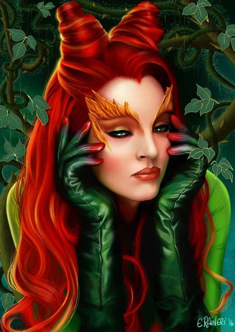 Poison Ivy By Elirain Poison Ivy Character Poison Ivy Dc Comics Poison Ivy Movie