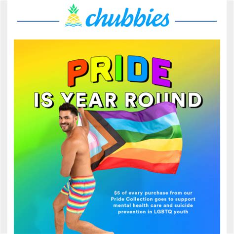 Chubbies Celebrates Pride Chubbies