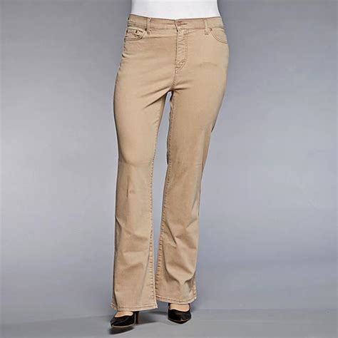 Levis Womens Levis 512 Pants Boot Cut Khaki