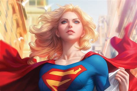 Supergirl Plain Sight Review With Cover Art By Stanley Artgerm Lau