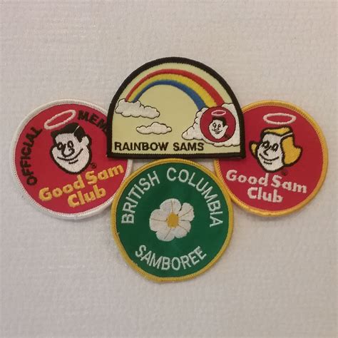 Good Sam Club Iron On Patches Vintage Good Samaritan Club Etsy Canada
