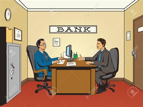 Bank Manager Cartoon Images Gambaran