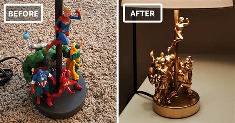 We acknowledge aboriginal and torres strait islander peoples and their continuing connection to land and as custodians of stories for millennia. DIY Project: Lamp Made From Cheap Action Figures | DeMilked