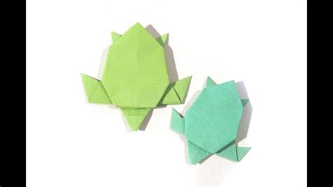 Origami Turtle First Version Tutorial How To Make An Easy Origami