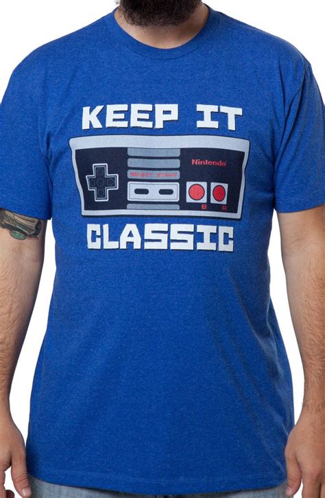 Keep It Classic Nintendo Shirt Nintendo Mens T Shirt V Games Geek