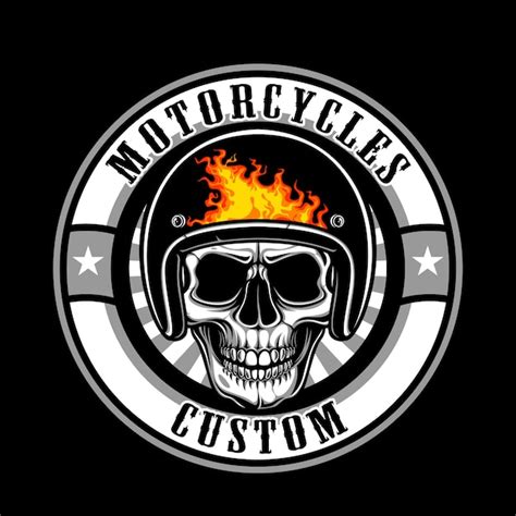 Premium Vector Motorcycle Logo Emblem