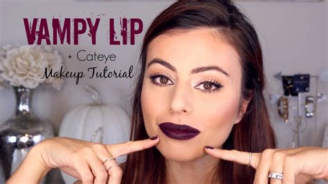 Fall Vampy Lip Makeup Tutorial Makeup Hack How To Darken Any