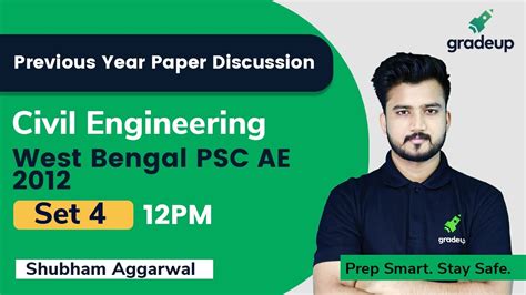West Bengal Psc Ae 2012 Civil Engineering Previous Year Paper