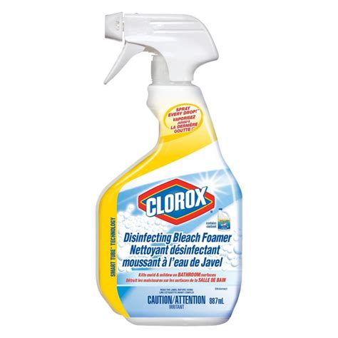 Clorox Bleach Foamer Bathroom Cleaner The Home Depot Canada
