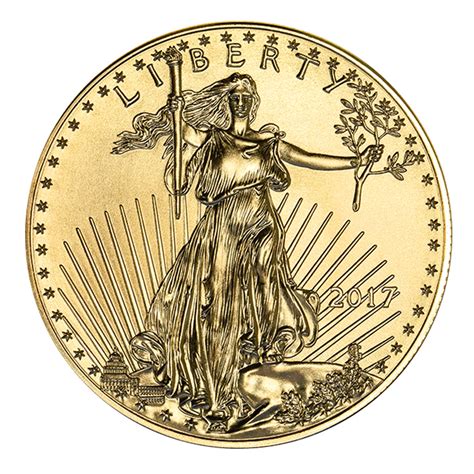 1 Oz American Gold Eagle Coin 2017 Buy Online At Goldsilver