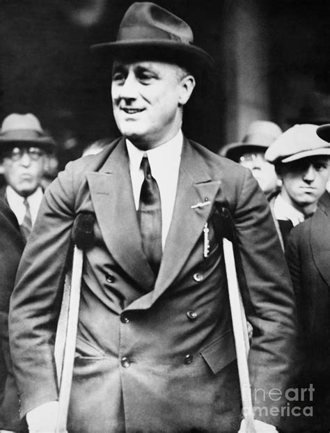 Franklin D Roosevelt At 1926 New York By Bettmann