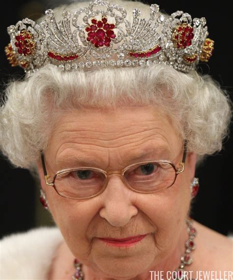 The Burmese Ruby Tiara The Court Jeweller Queen Elizabeth Royal
