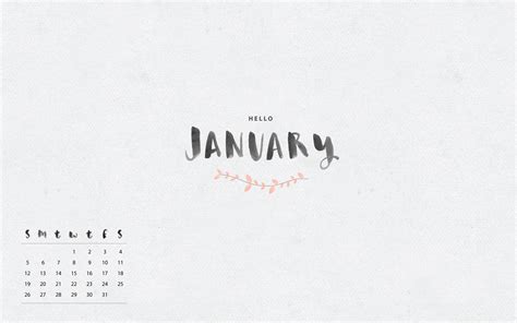January Desktop | Welcome january, Hello january, January pictures