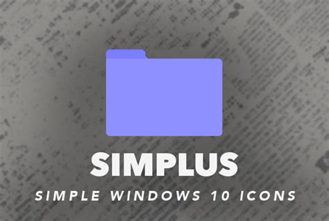 Simplus Windows 10 Simple Folder Icons By Devonix On Deviantart
