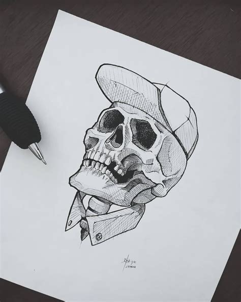 Skull Crânio 💀🧢 Skull Cranio Caveira Schädel Cap Hat Bone