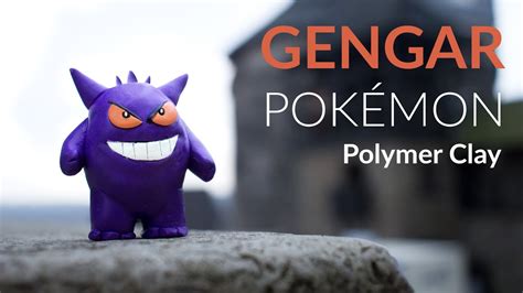 Gengar Pokemon Halloween Special Polymer Clay Tutorial Youtube
