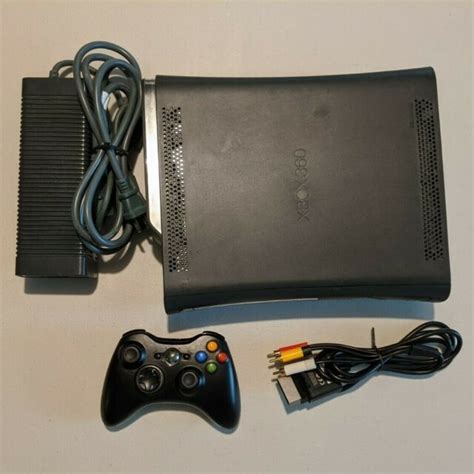 Microsoft Xbox 360 Elite Console 120gb Black For Sale Online Ebay