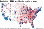 Presidential Election 2020 Votes By County - Live 2020 presidential ...