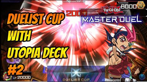 Duelist Cup With Utopia Deck 2 Yu Gi Oh Master Duel Youtube