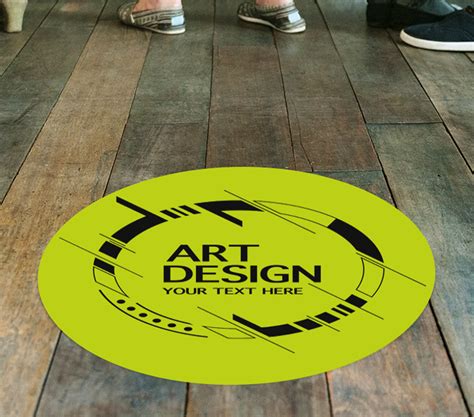 Custom Floor Decal Your Design Here Tbspla