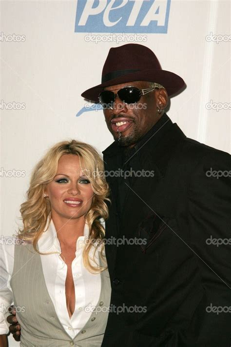 Pamela Anderson And Dennis Rodman Stock Editorial Photo S Bukley