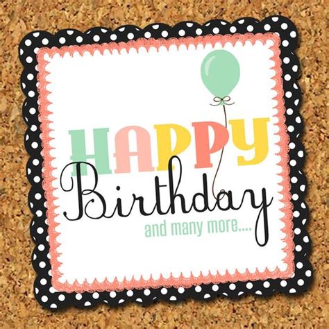 Use canva to create a custom birthday invitation your friends and family will love! Printable Custom Happy Birthday Tag Personalized Greeting