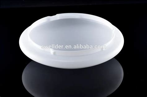 Customized Round Fluorescent White Blowing Plastic Replacement Ceiling