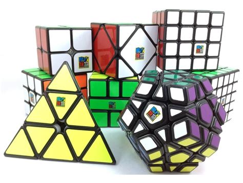 Paquete 8 Cubos Rubik Moyu Set De Colección Base Negra 109900 En