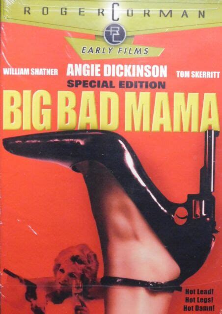 Roger Cormans Big Bad Mama 1974 Angie Dickinson William Shatner Dvd