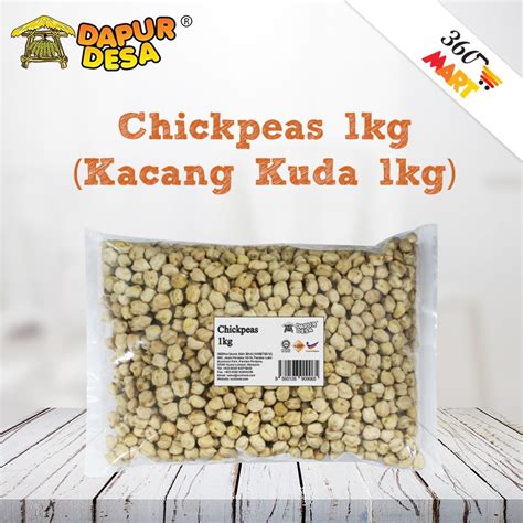 Raw Chickpeas Chick Peas Kacang Kuda Mentah 1kg Shopee Malaysia