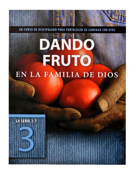 Libro Dando Fruto En La Familia De Dios Sbm Shop