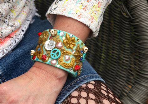 Diy Boho Cuff Bracelet Made With Mod Melts Handmade Happy Hour