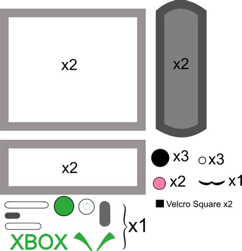 Xbox 360 Plush Pattern By Plushpatterns On Deviantart