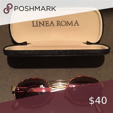 Linea Roma Tortoiseshell And Gold Sunglasses Gold Sunglasses
