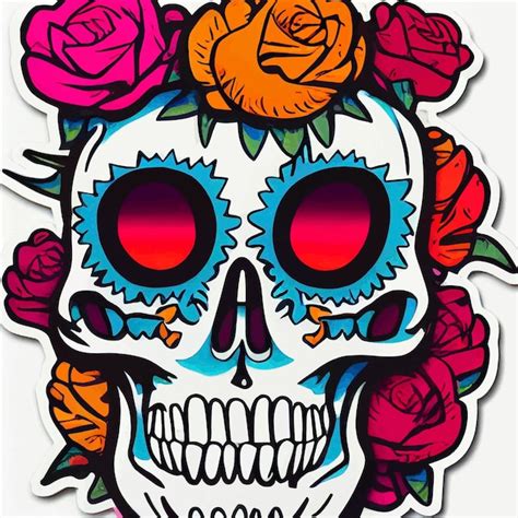 Premium Photo Beautiful Illustration Of The Day Of The Dead Mexican