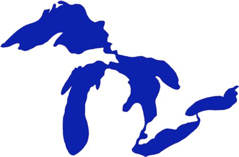 Great Lakes Silhouette Full Size Png Clipart Images Download