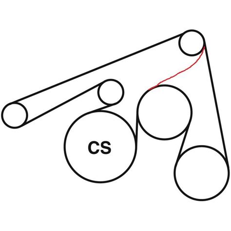 Civic Serpentine Belt Routing Diagram 2005 2011 Vlrengbr