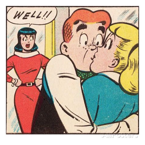 Archie Comics Retro Archie Comic Panel Archie Betty And Veronica