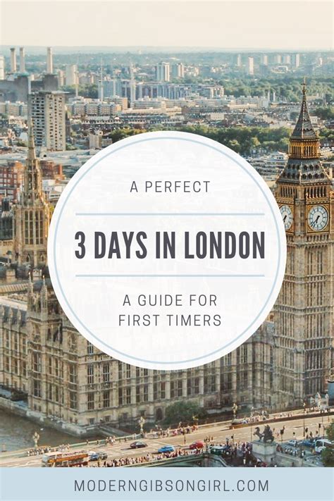A Perfect 3 Days In London In 2023 London Itinerary London Vacation