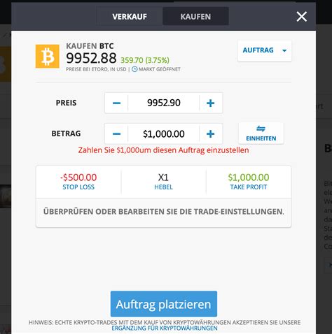 Der kauf von bitcoin ist eigentlich vergleichbar mit jeder anderer anbieter wie die bison app möchten den kauf von bitcoins so einfach wie möglich gestalten und. Bitcoin bei eToro kaufen | Kryptovergleich