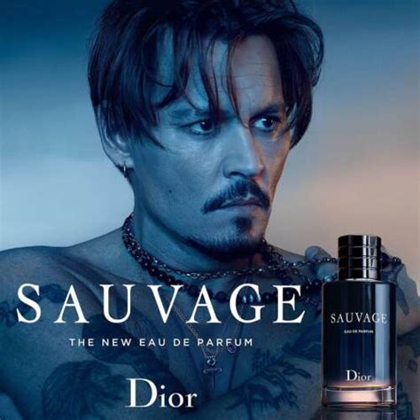 Johnny Depp Savage Sauvage Eau De Cologne Poster Ebay