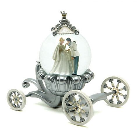 Disney Cinderella Wedding Carriage Snow Globe