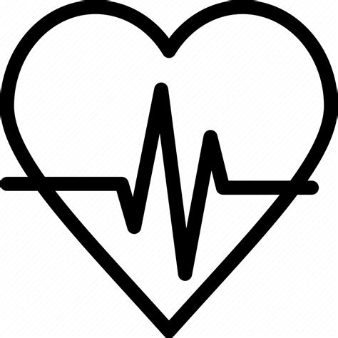 Ecg Pulse Heart Heartbeat Icon Download On Iconfinder