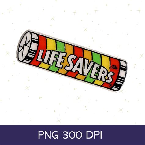 Lifesavers Candy Sticker Digital Image Lifesavers Png Etsy