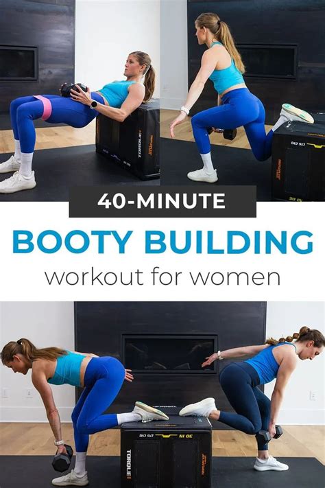 40 Minute Glute Workout For Women Video Nourish Move Love At Home