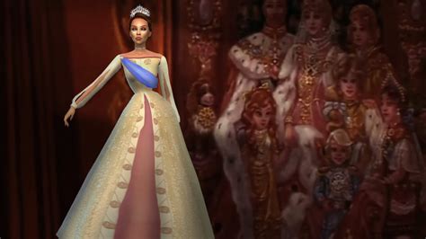 Sims 4 Anastasia Royal Gown The Sims Book