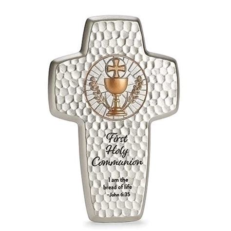 First Communion Silver Cross — St Patricks Ts And Books